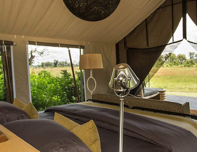 Gomoti Plains Camp inside